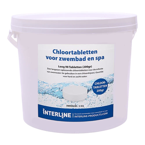 Chloortabletten 90/200 (200gram) Interline 5kg